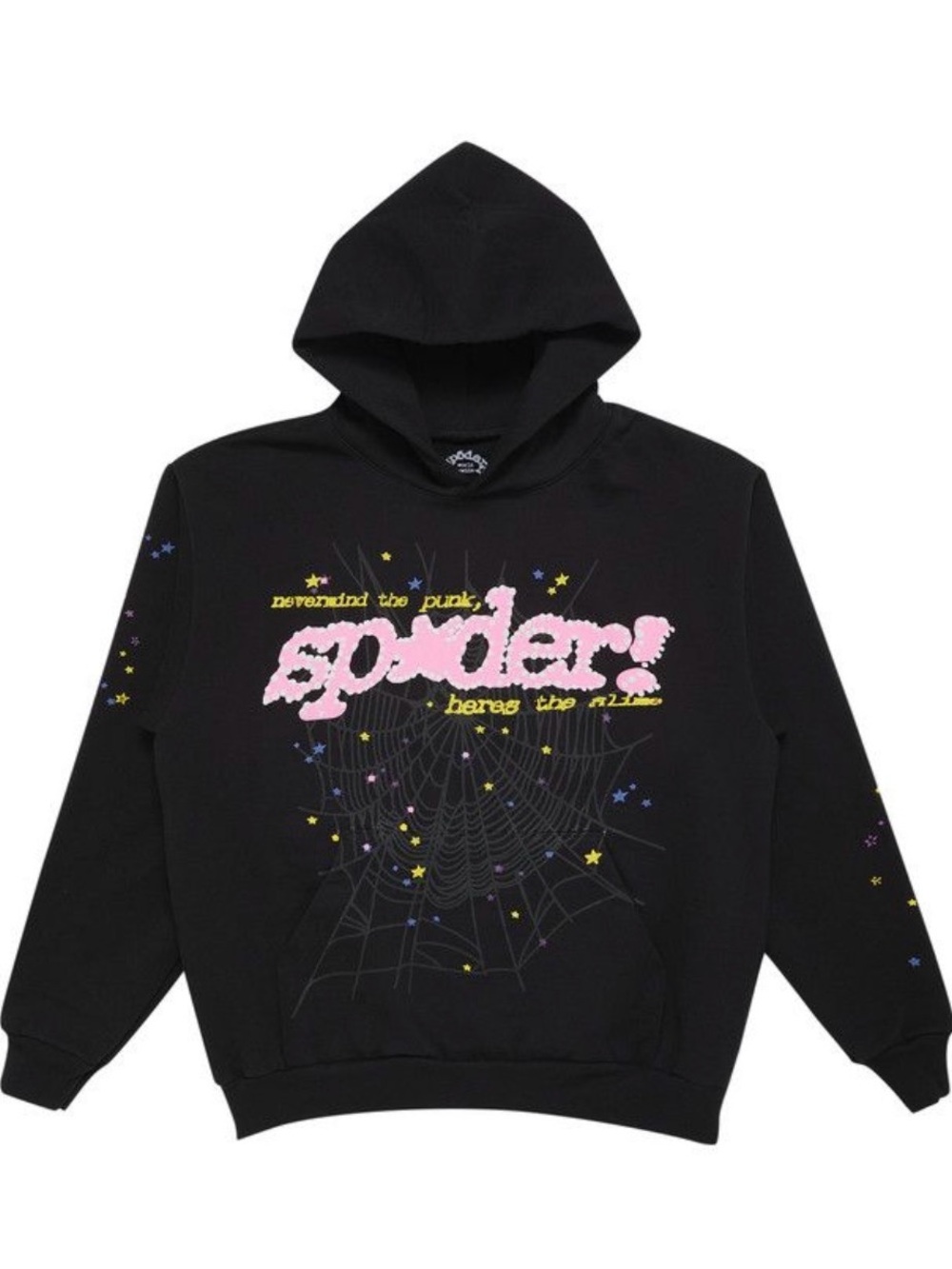 Black Sp5der Hoodie size medium